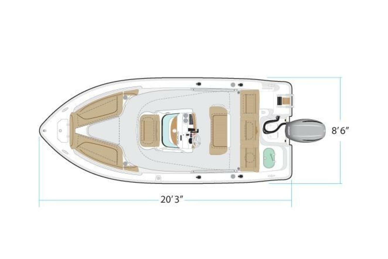 2022 NauticStar 2102 Legacy - Photo 8