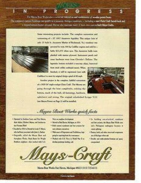 1990 Mays Craft 44