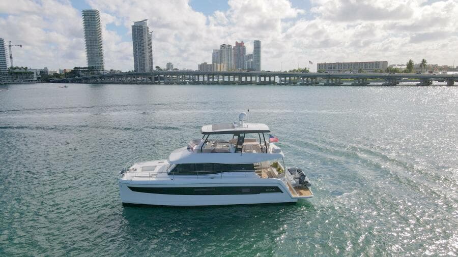 2022 Fountaine Pajot Hawkeye Port Profile