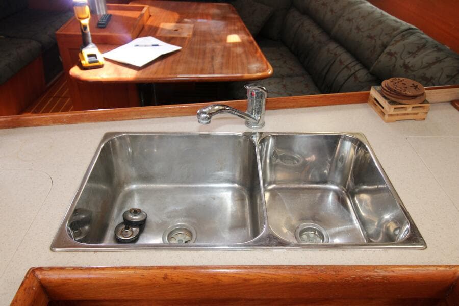 Galley Double Sink