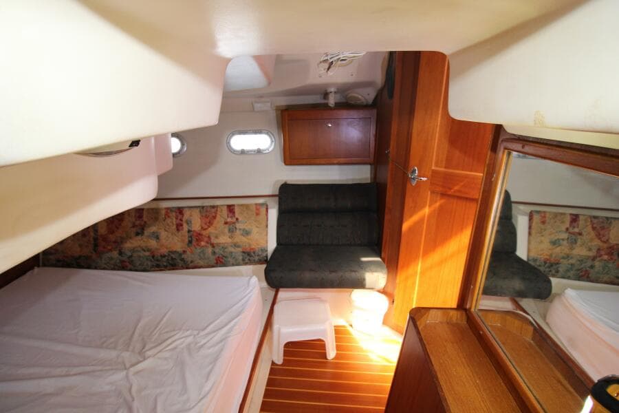 Aft Cabin Storage and Berth