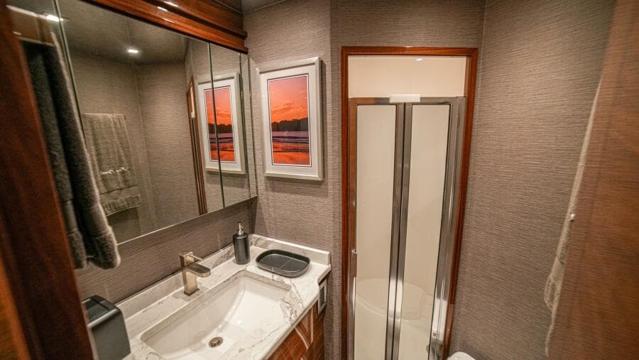 2023 Viking 73 Convertible "Free Spool" - Head