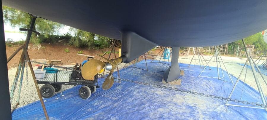 Feathering 3-Blade Prop