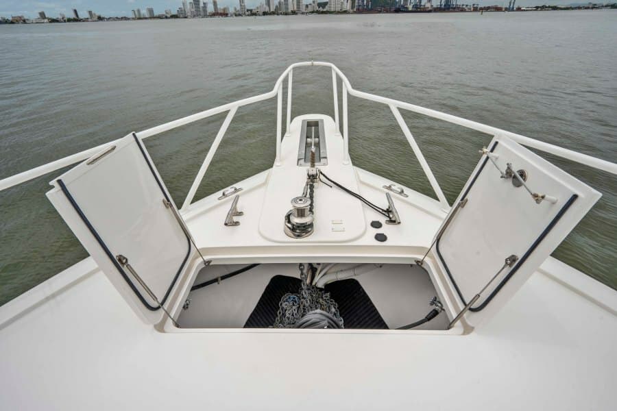 2011 Viking 70 Enclosed Bridge - Last Call - Windlass
