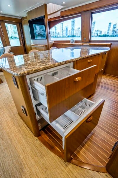2011 Viking 70 Enclosed Bridge - Last Call - Galley