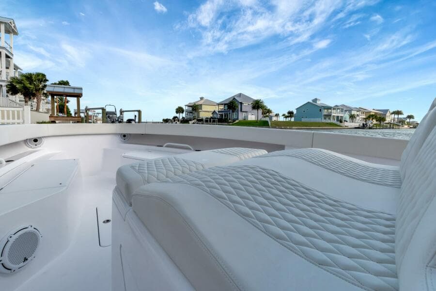 2023 Jupiter 43 Center Console "Aqua Toy"