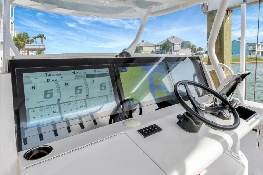 2023 Jupiter 43 Center Console "Aqua Toy"