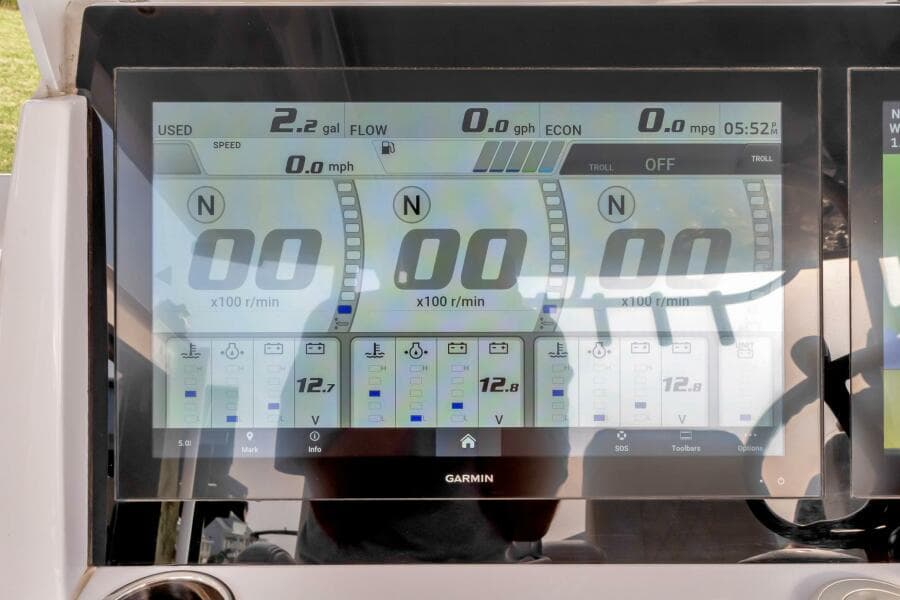 2023 Jupiter 43 Center Console "Aqua Toy"