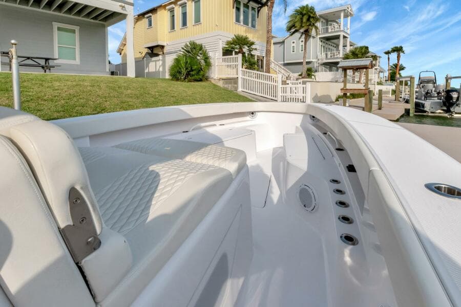 2023 Jupiter 43 Center Console "Aqua Toy"