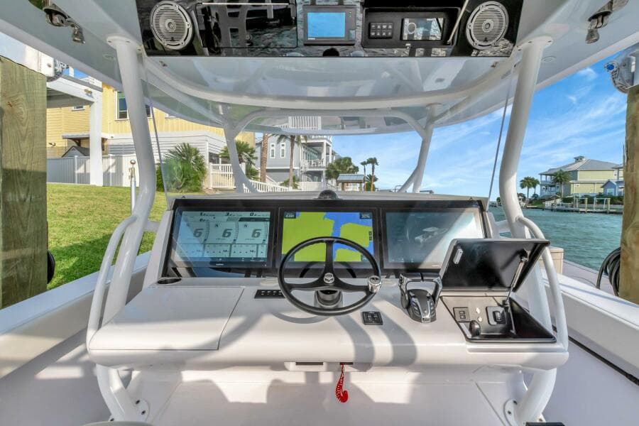 2023 Jupiter 43 Center Console "Aqua Toy"