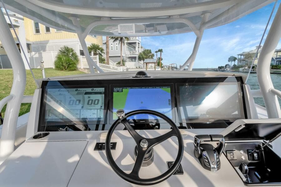 2023 Jupiter 43 Center Console "Aqua Toy"