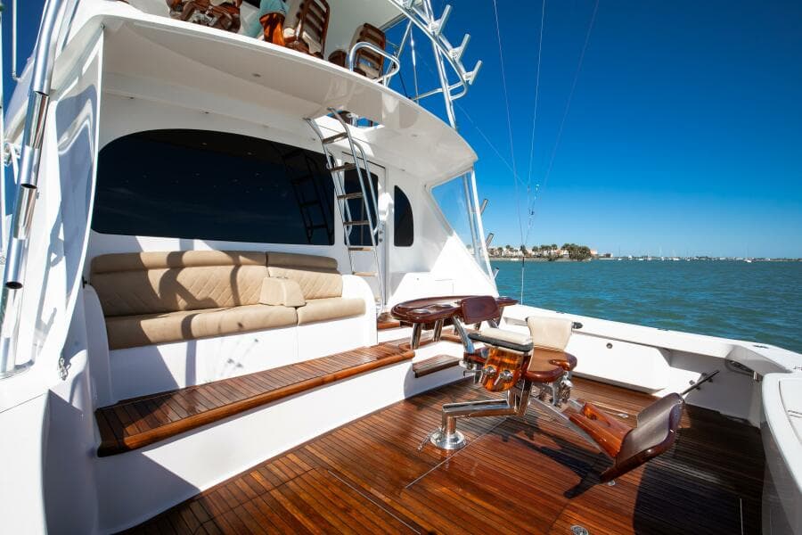 Viking 62 On the Edge III Cockpit