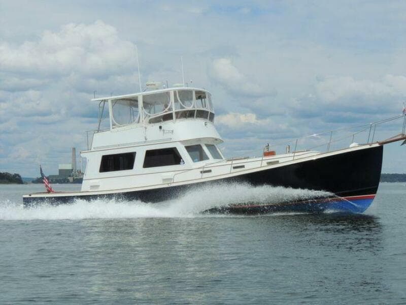 1987 Lyman-Morse Flybridge Cruiser