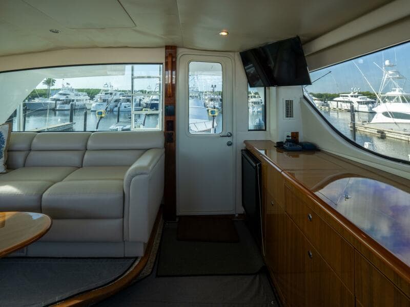 2005 Viking 74 Enclosed Bridge