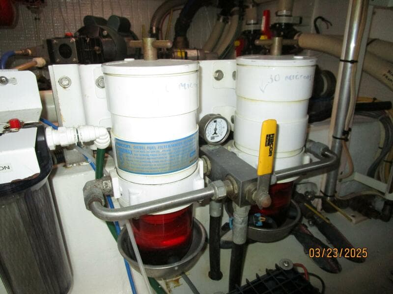 45' Northwest Racor fuel filters