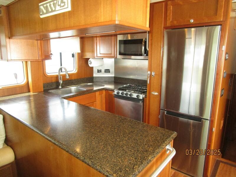 45' Northwest galley1