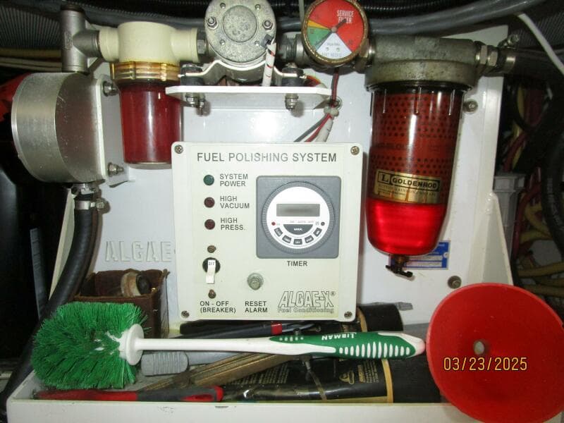 45' Northwest fuel polishing system