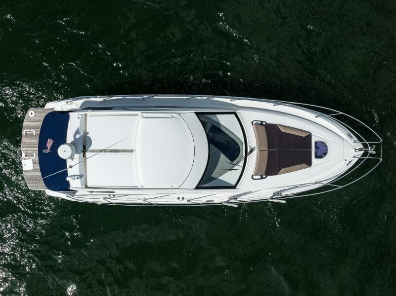 Beneteau 38 GT - Aerial Profile