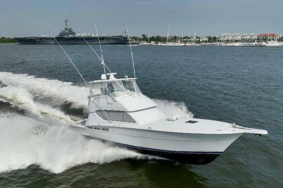 Hatteras 50 Tide Up II - Running Profile