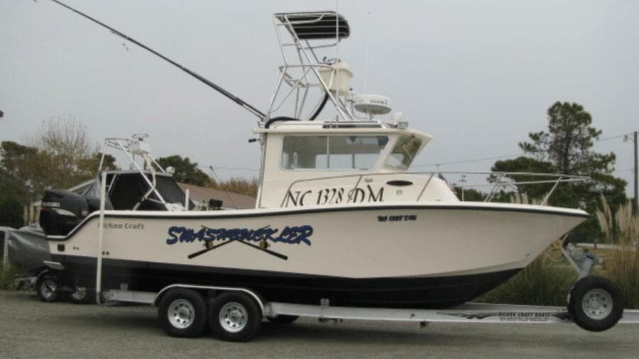2009 McKee Craft Pilothouse 28