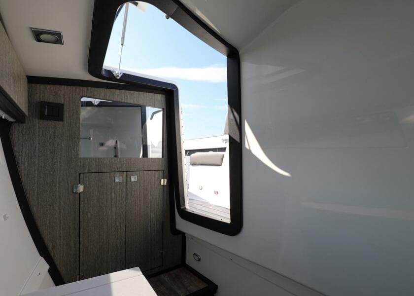 2023 Monterey 385 Super Sport interior with modern design and sleek finishes.