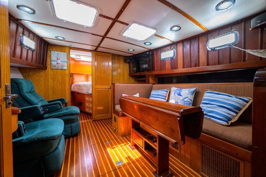 2013 Custom 46 Dennis Schreibert Schooner