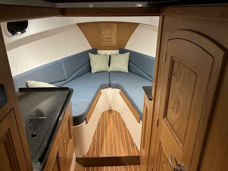 Forward from Companionway