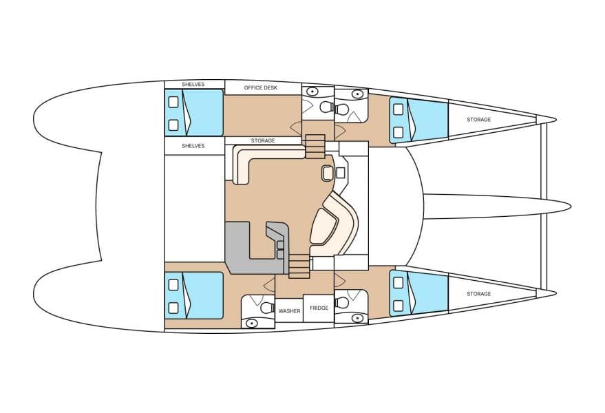 2008 Fountaine Pajot  - Photo 92