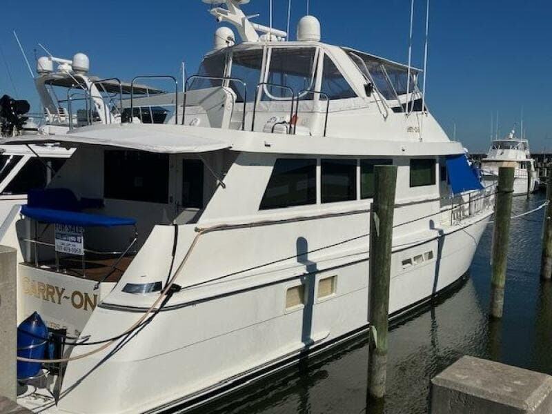 1996 Hatteras Sport Deck