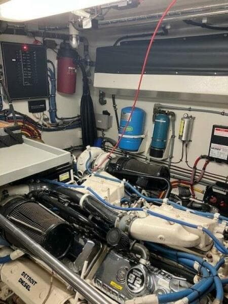 1996 Hatteras Sport Deck