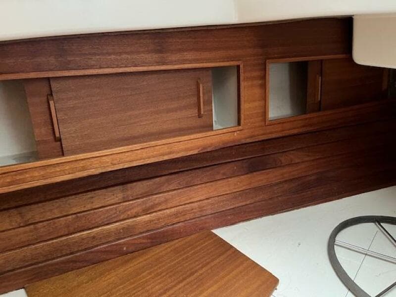 Forward Cabin Storage