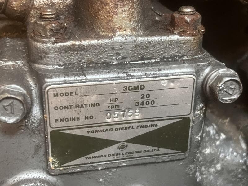 Yanmar Engine Tag