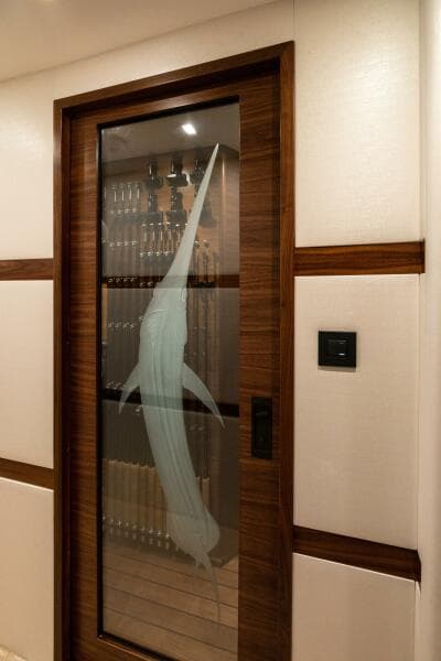 2025 82 Viking Convertible Boujie Tackle Room Pocket Door