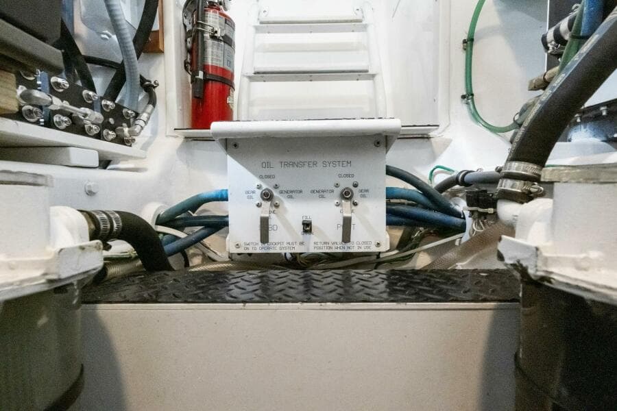 2015 Viking 52 Open "Terrabbean" - Engine Room