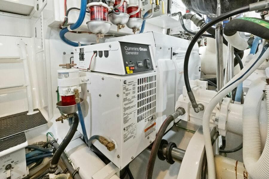 2015 Viking 52 Open "Terrabbean" - Engine Room