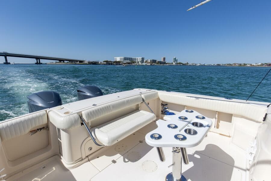 2009 33 Grady White 330 No Name Cockpit (5)