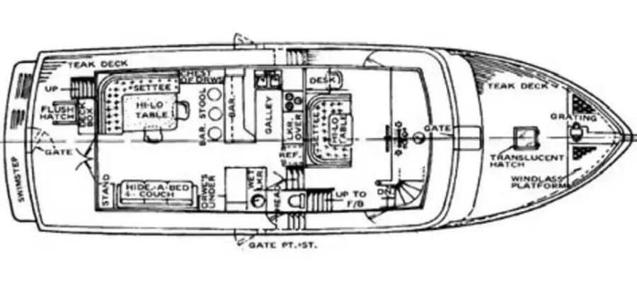 Sea Ranger 55 Layout