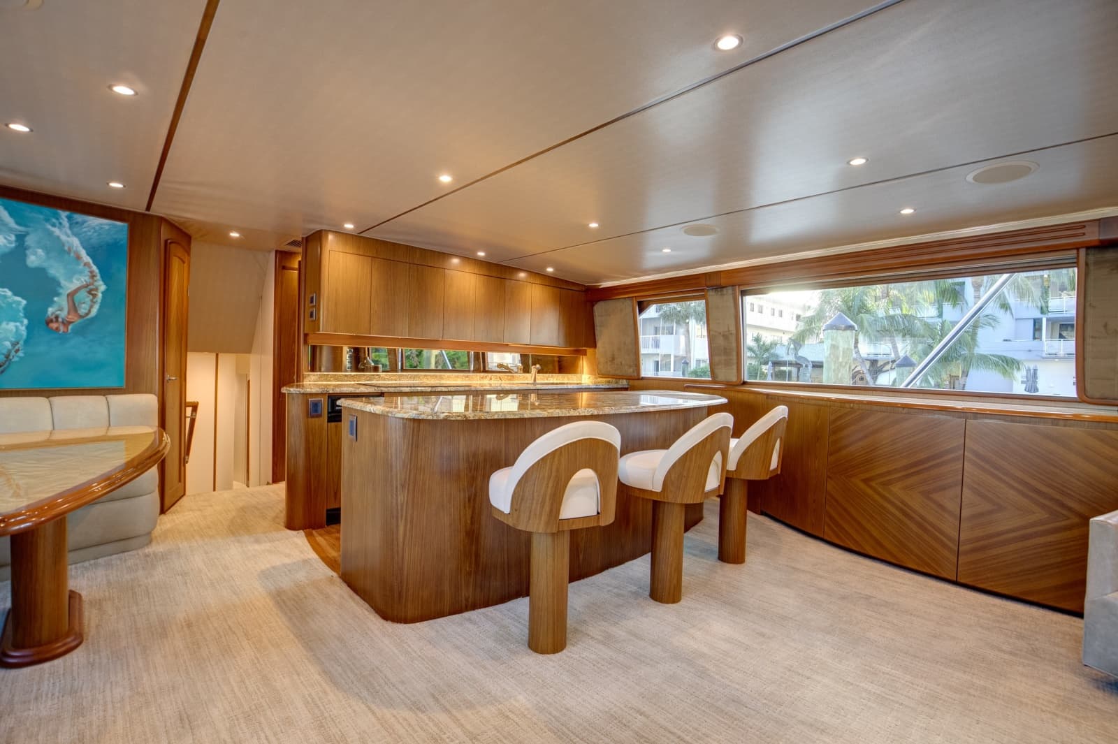 Viking 82 - Done Deal - Salon and Galley