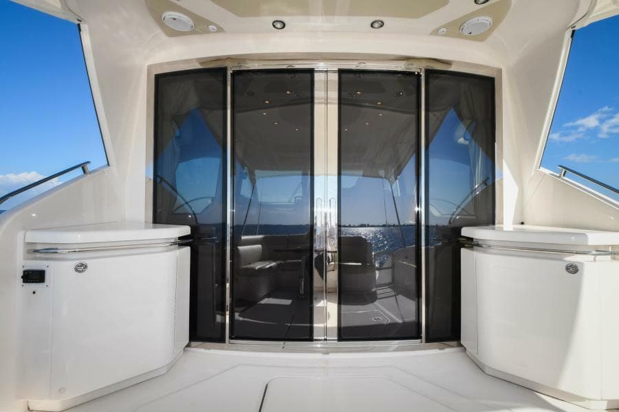 2008 58 Tiara Yachts Sovran - Dreamscape - Cockpit Forward