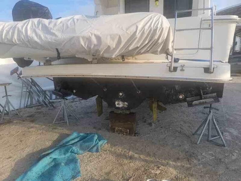 34c Silverton swim platform on hard