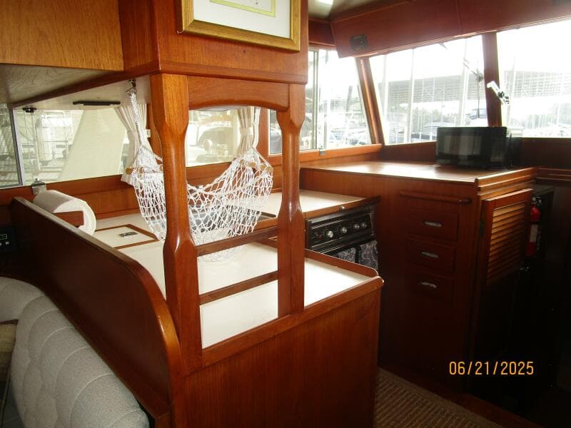 36' Grand Banks galley1