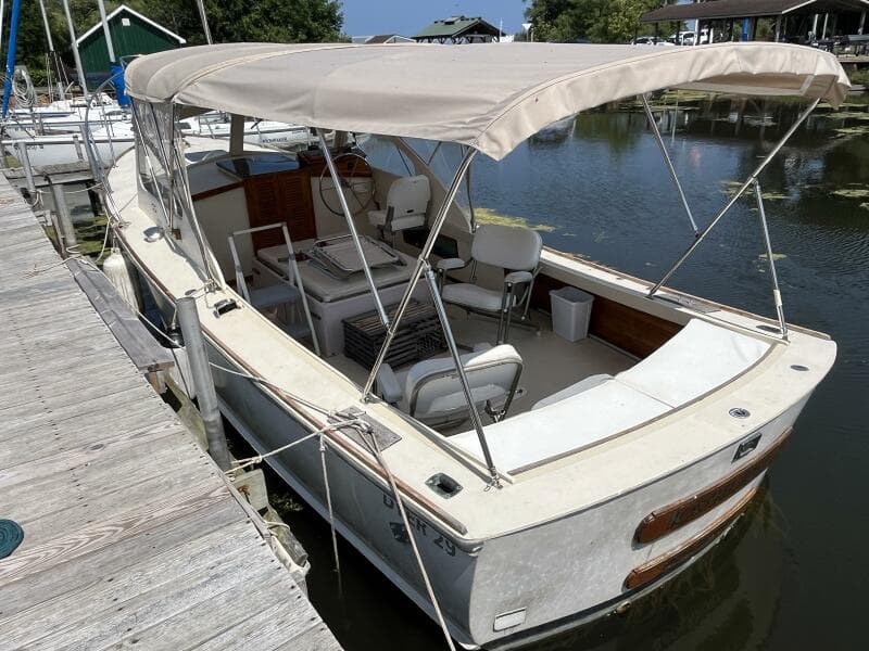 1981 Dyer Dyer 29 Flush Deck-Bass Boat
