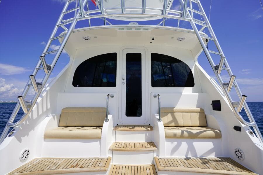 2016 Viking 52 Sport Tower- CONTAGIOUS HABIT- Cockpit