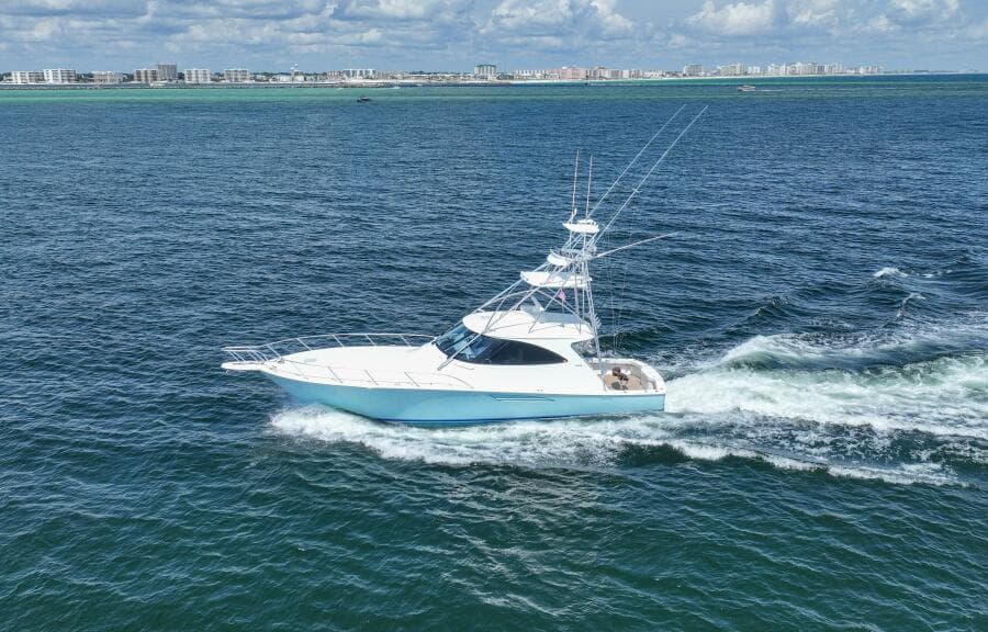 2016 Viking 52 Sport Tower- CONTAGIOUS HABIT- Profile