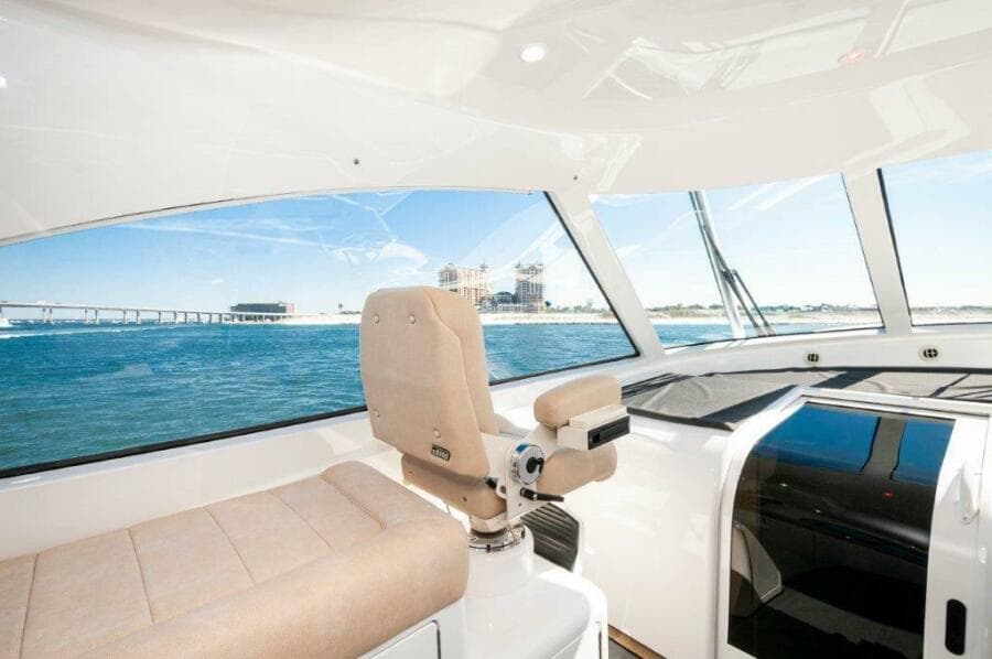 2016 Viking 52 Sport Tower- CONTAGIOUS HABIT-Command Deck 2