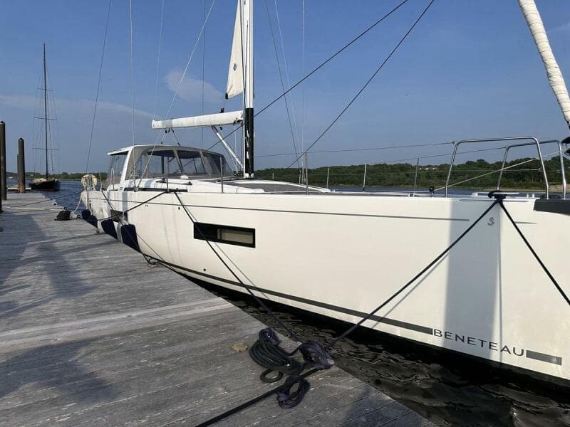 Starboard Bow At Dock