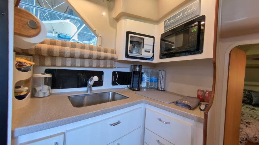 34 ft Mainship - Galley Closeup