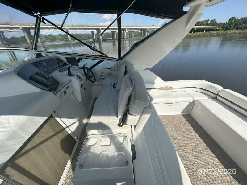 40' Trojan upper deck starboard