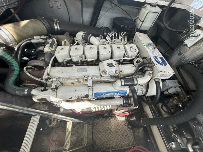 40' Trojan starboard main engine