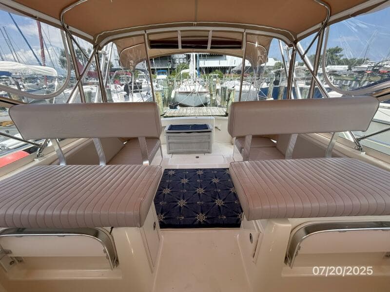 34' Mainship upper deck aft